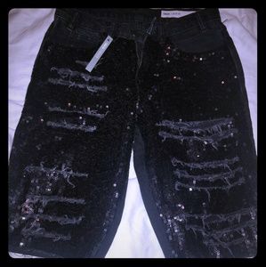 Asos sequin bermuda shorts- make an offer!